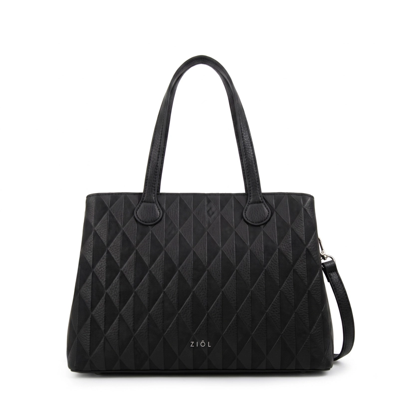 CARTERA TOTE FRANCINI MEDIANA NEGRO - 1