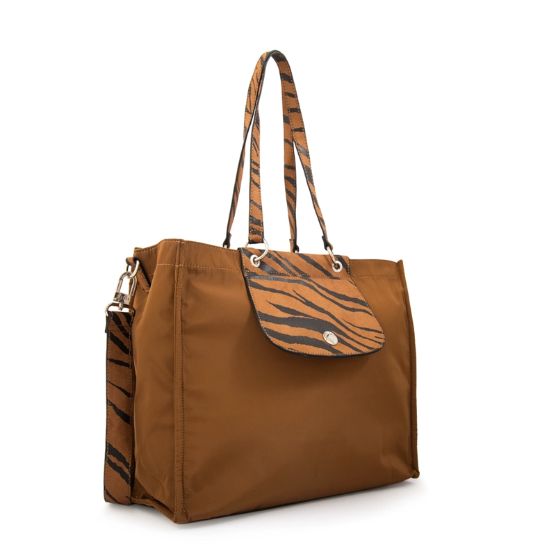 CARTERA TOTE PORTA NOTEBOOK SIMONETA CAMEL - 2