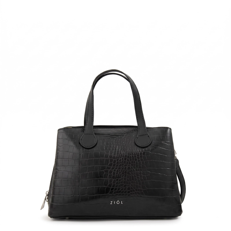 CARTERA TOTE FRANCINI PEQUEÑA NEGRO - 1