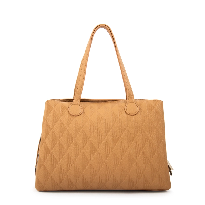CARTERA TOTE FRANCINI MEDIANA CAMEL - 3