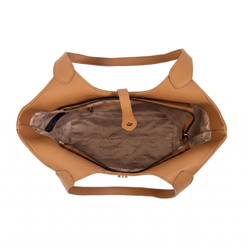 CARTERA TOTE CARRA CAMEL - 4