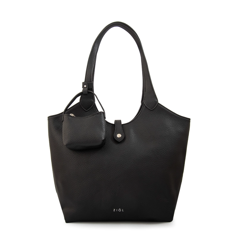 CARTERA TOTE CARRA NEGRO - 1