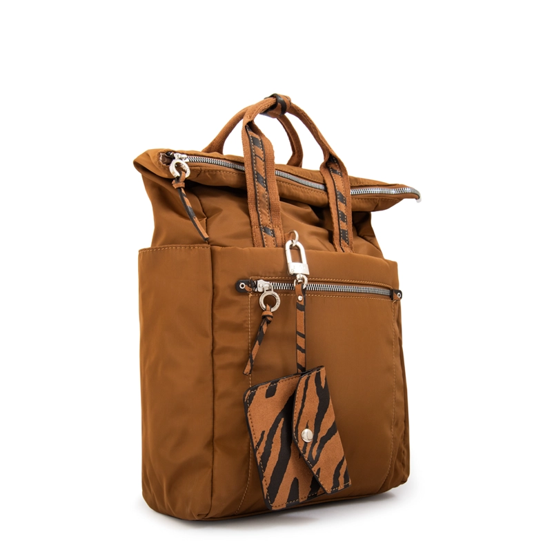 MOCHILA PORTA NOTEBOOK LULU CAMEL - 2