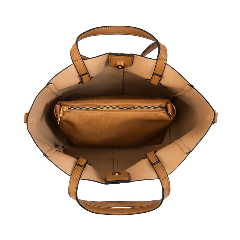 CARTERA TOTE BOTE LORIU CAMEL - 4