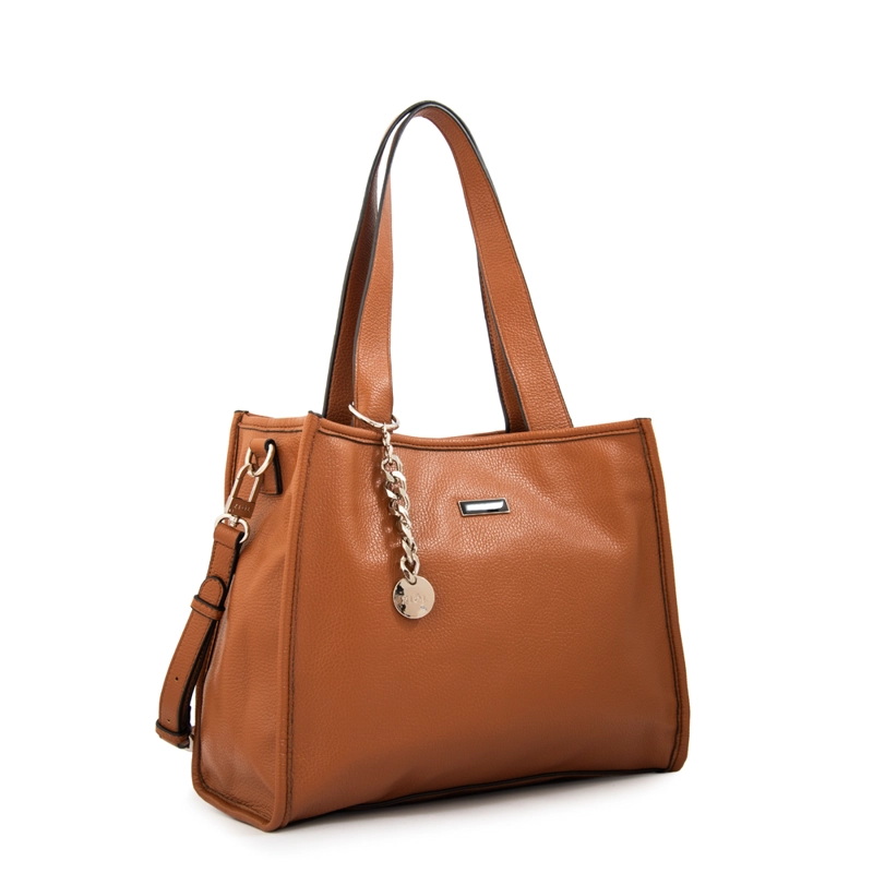 CARTERA TOTE RENATTA MEDIANA CAFE - 2
