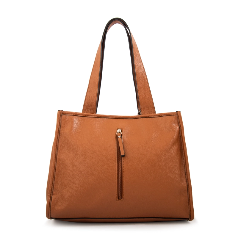 CARTERA TOTE RENATTA MEDIANA CAFE - 3