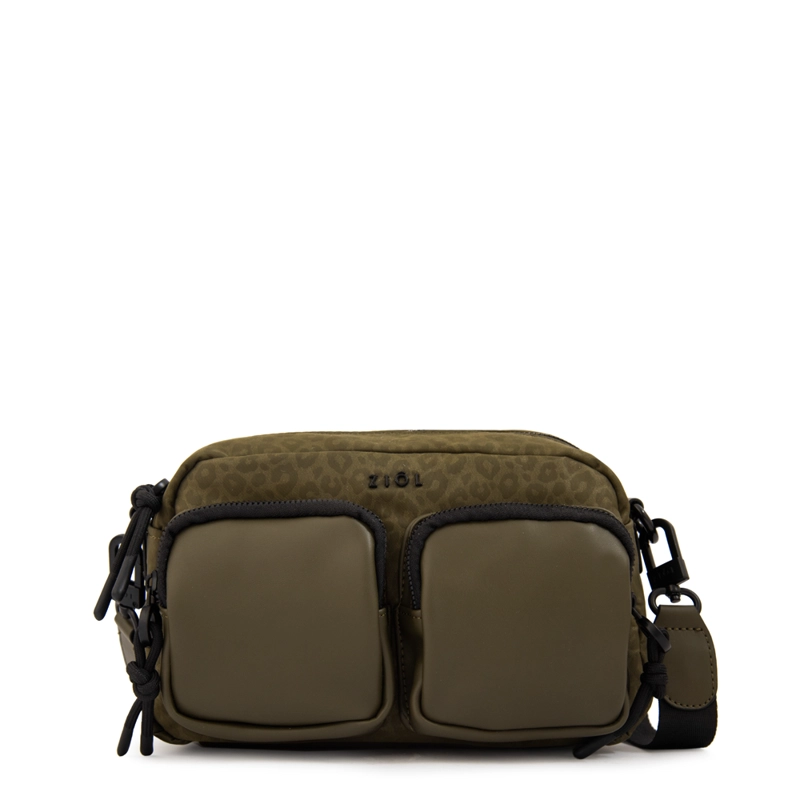 CARTERA BANDOLERA SELINA MEDIANA VERDE OLIVA - 1