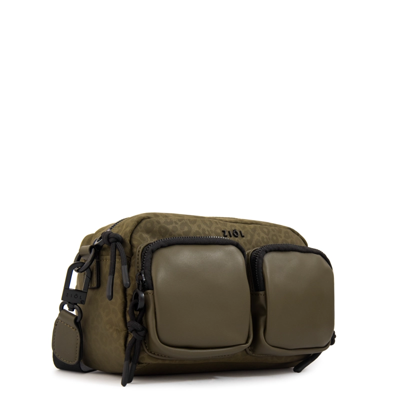 CARTERA BANDOLERA SELINA MEDIANA VERDE OLIVA - 2