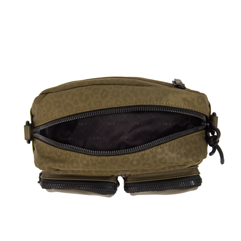 CARTERA BANDOLERA SELINA MEDIANA VERDE OLIVA - 4