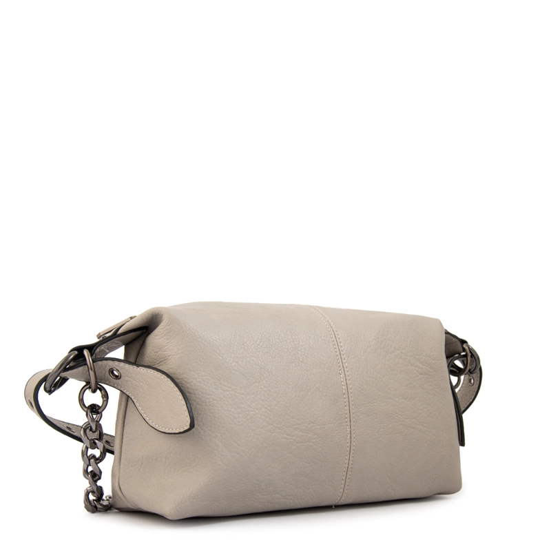 CARTERA BANDOLERA VALERIA MEDIANA GRIS - 2