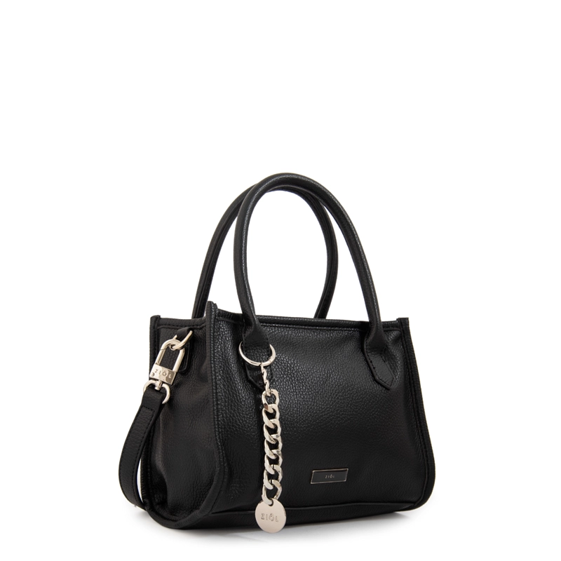 CARTERA BANDOLERA CON ASAS RENATTA MEDIANA NEGRO - 2