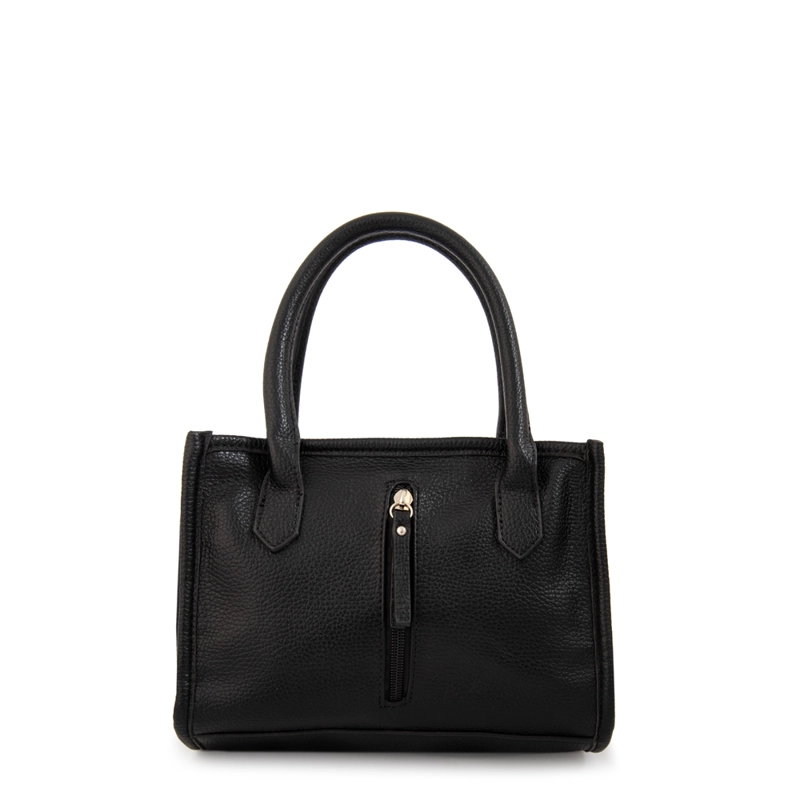 CARTERA BANDOLERA CON ASAS RENATTA MEDIANA NEGRO - 3
