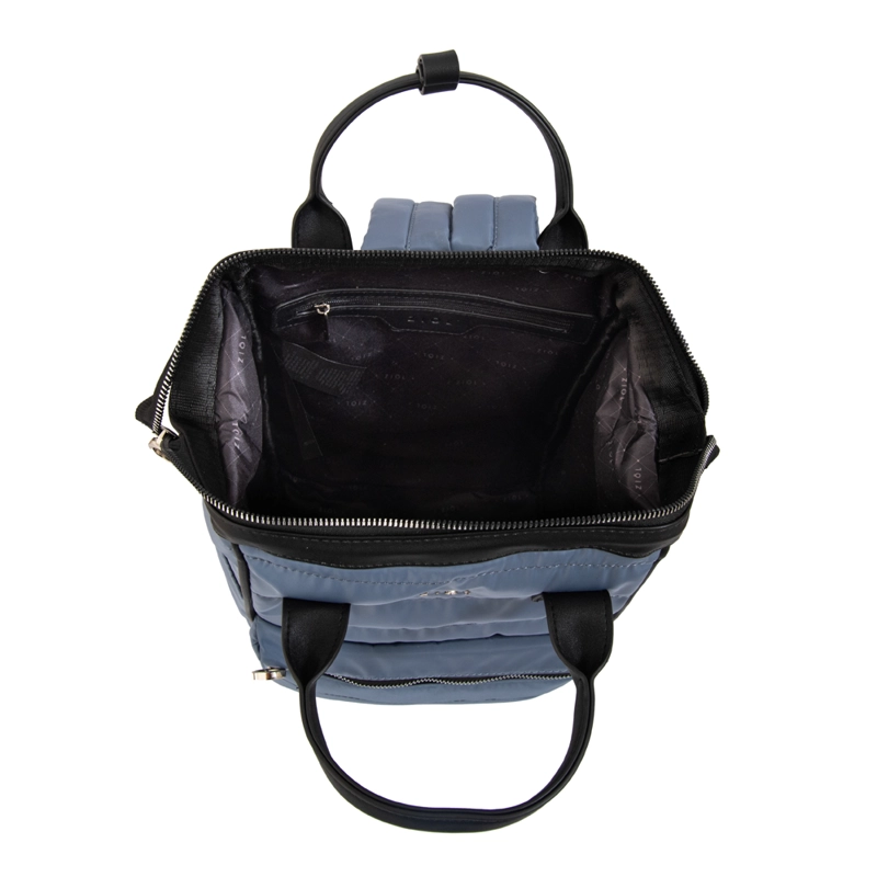 MOCHILA FATIMA MEDIANA DENIM - 4