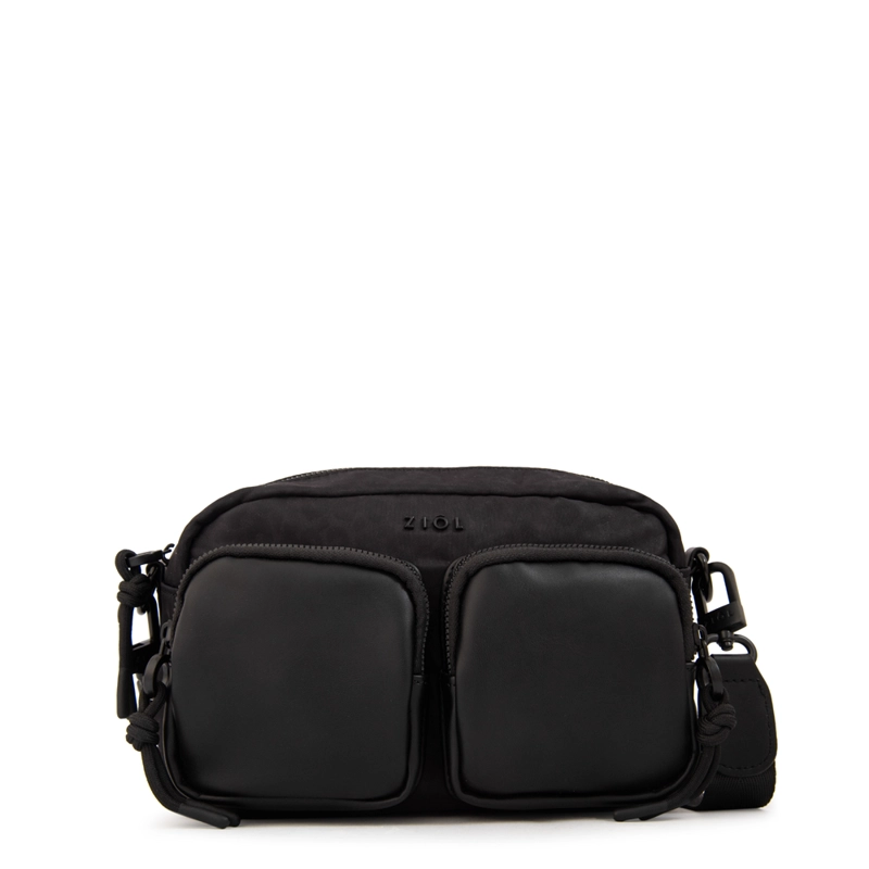 CARTERA BANDOLERA SELINA MEDIANA NEGRO - 1