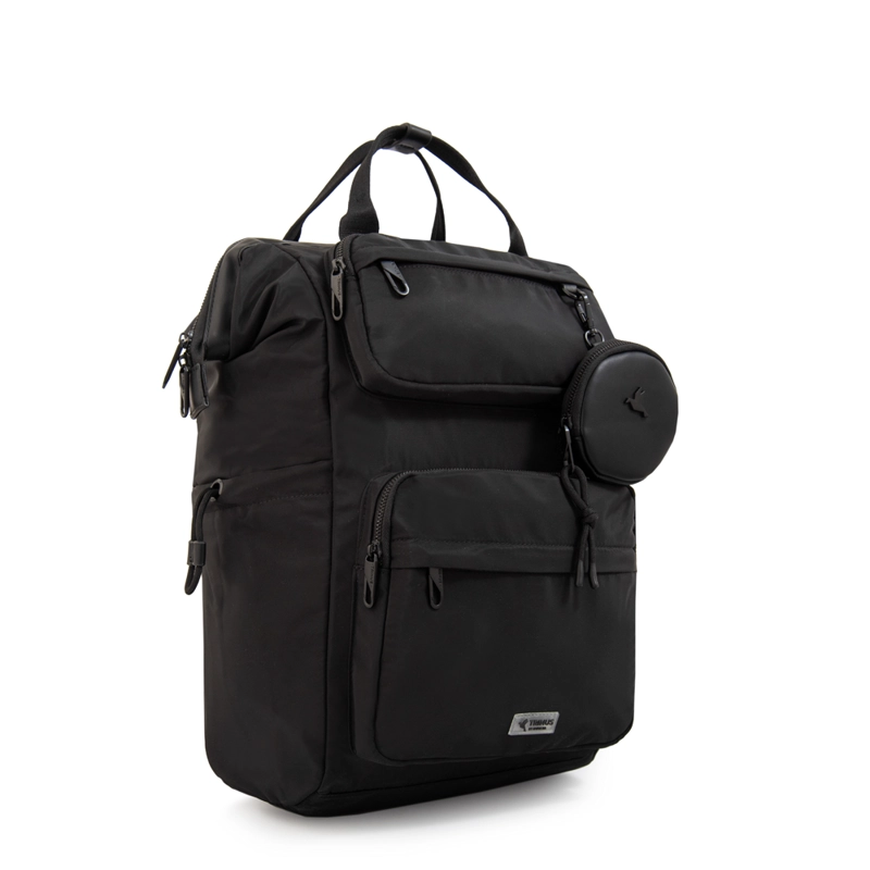 MOCHILA PORTA NOTEBOOK SINGAPUR NEGRO - 2