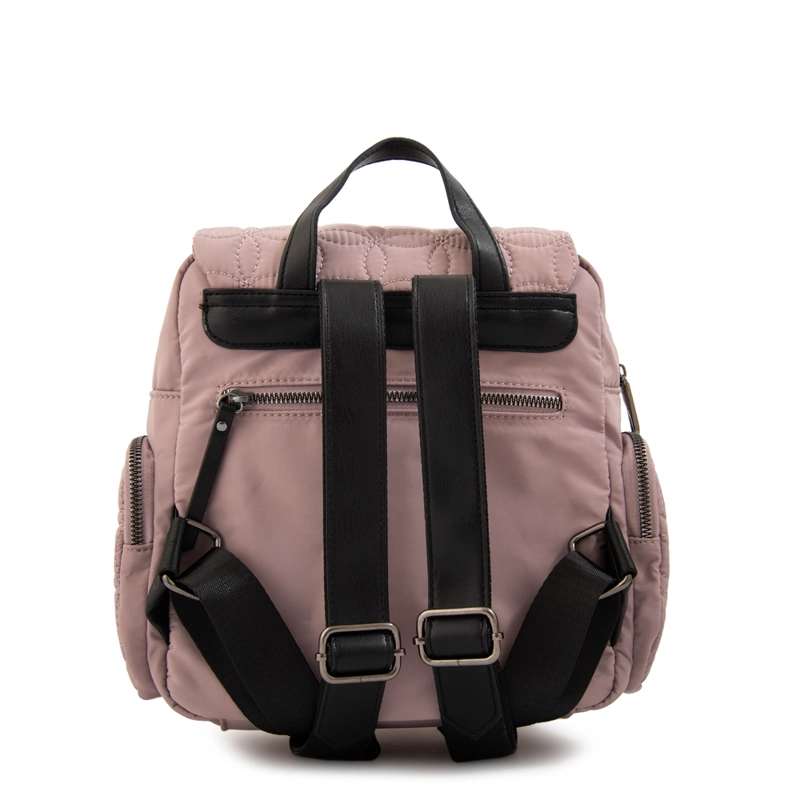 MOCHILA CON TAPA SAHARA PEQUEÑA ROSA VIEJO - 3