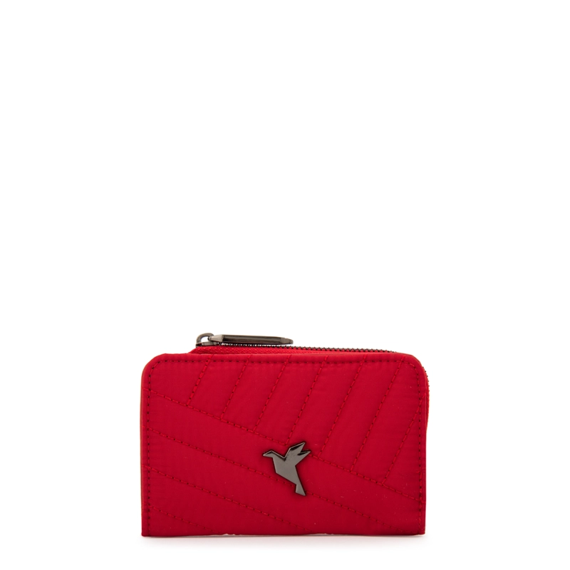 BILLETERA SARINA PEQUEÑA ROJO - 1