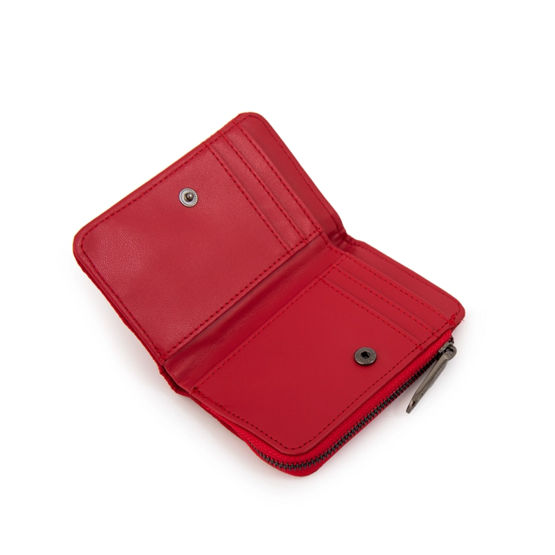 BILLETERA SARINA PEQUEÑA ROJO - 3