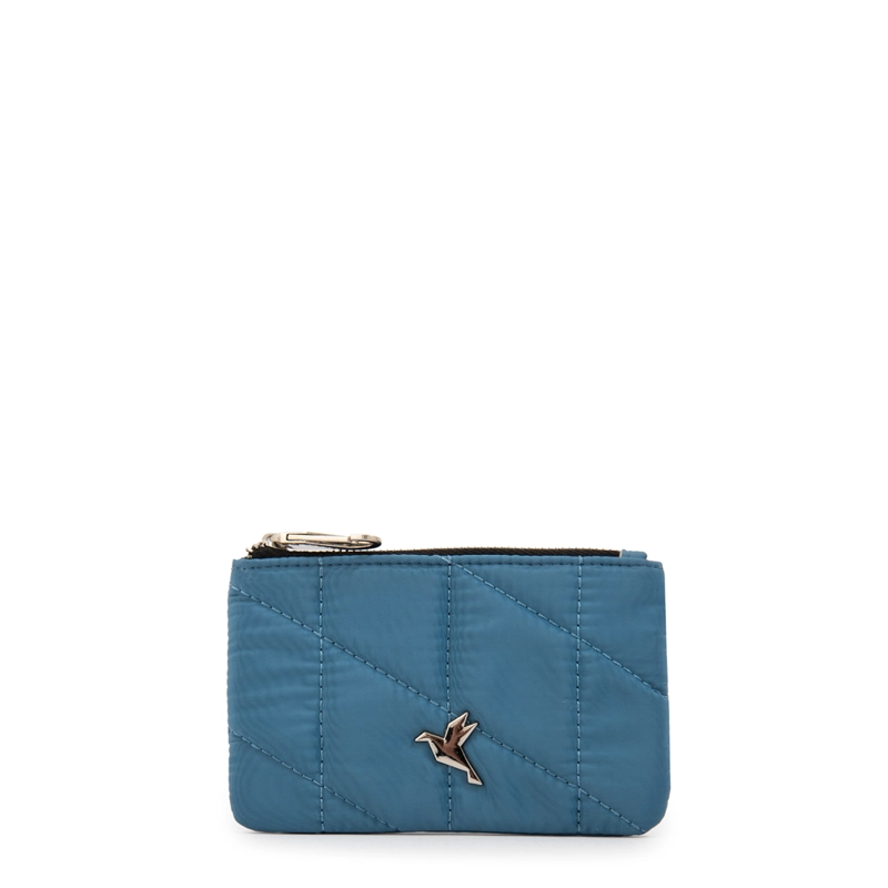 MONEDERO RECTANGULAR CATALINA PEQUEÑA DENIM - 1