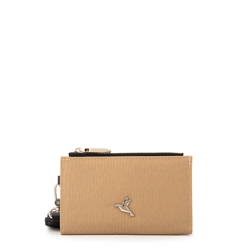 BILLETERA SCHOOL PEQUEÑA BEIGE - 1