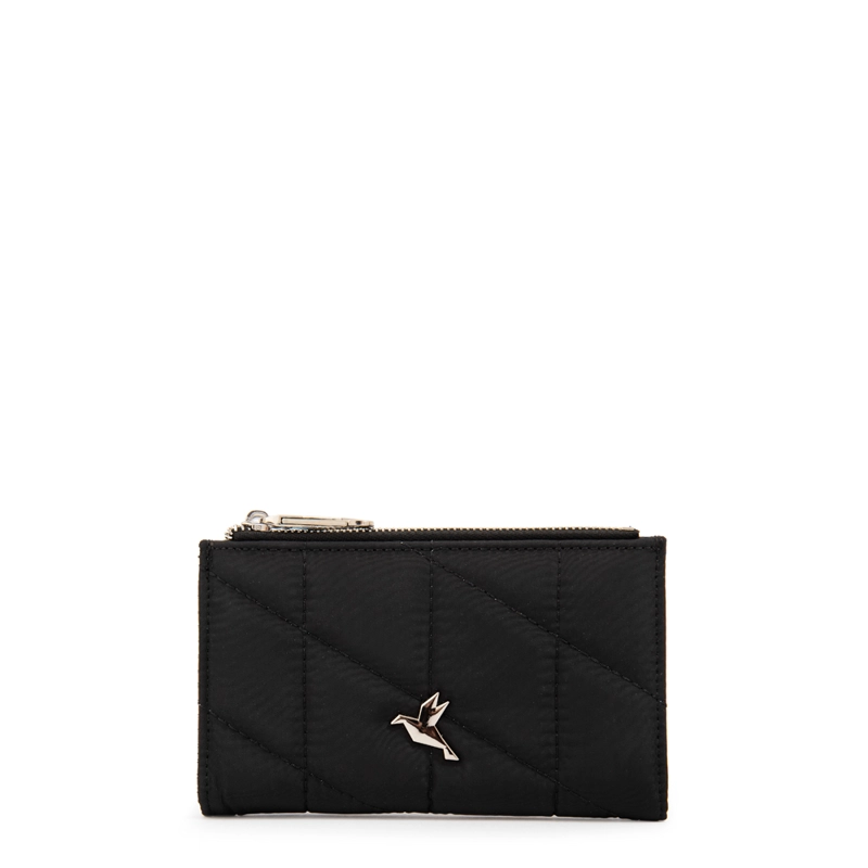 BILLETERA CATALINA MEDIANA NEGRO - 1
