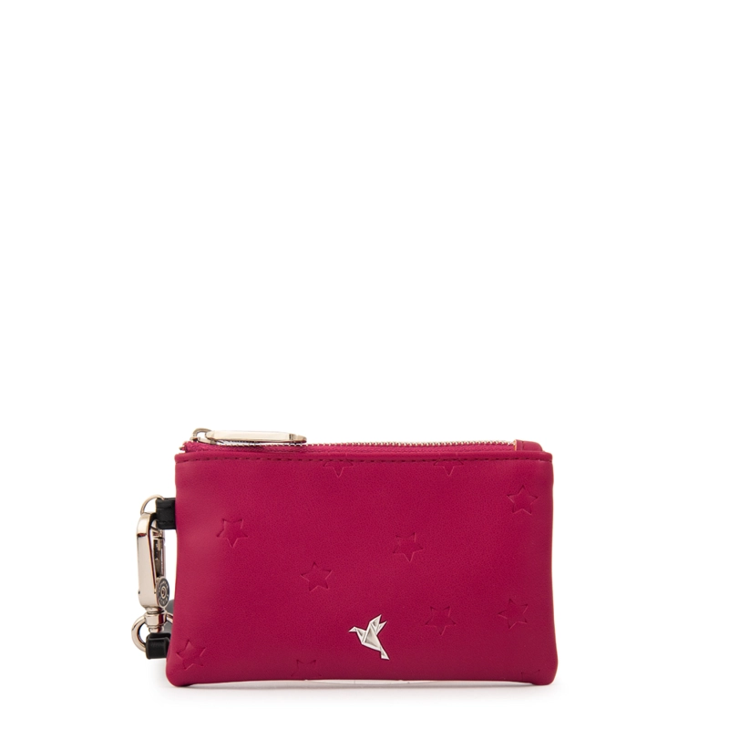 MONEDERO KAEL PEQUEÑA FUCSIA - 1