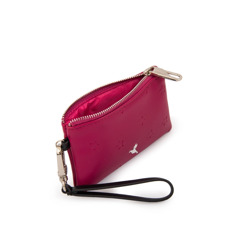 MONEDERO KAEL PEQUEÑA FUCSIA - 2