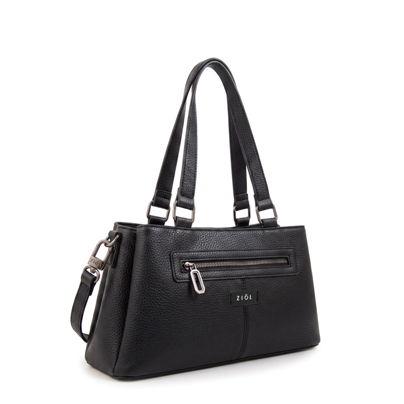 CARTERA BAGUETTE JESSY NEGRO - 1