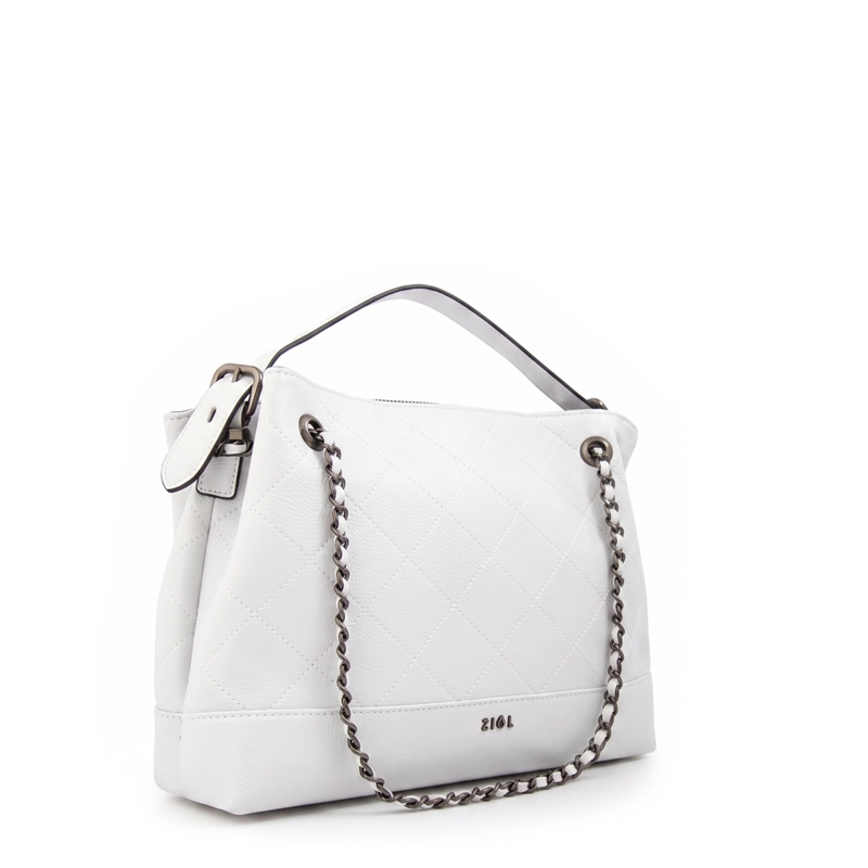 CARTERA TOTE LIAN BLANCO - 1