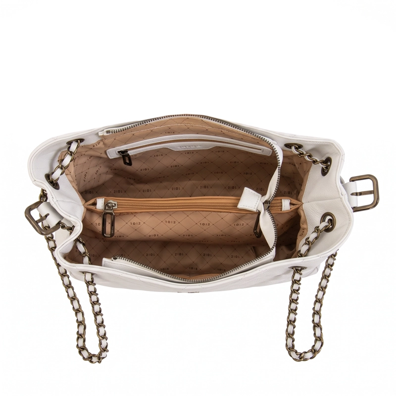 CARTERA TOTE LIAN BLANCO - 3