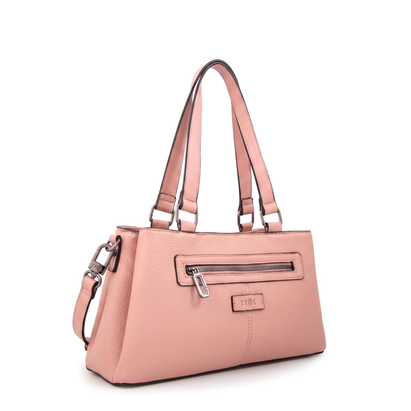 CARTERA BAGUETTE JESSY ROSADO - 1