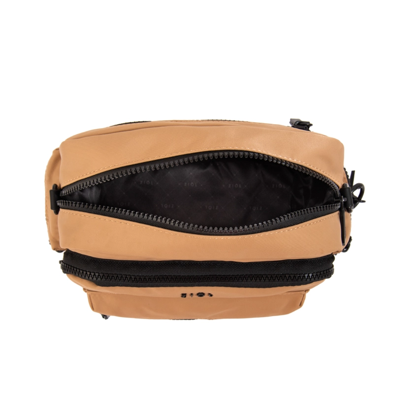 CARTERA BANDOLERA RONNIE PEQUEÑA BEIGE - 4