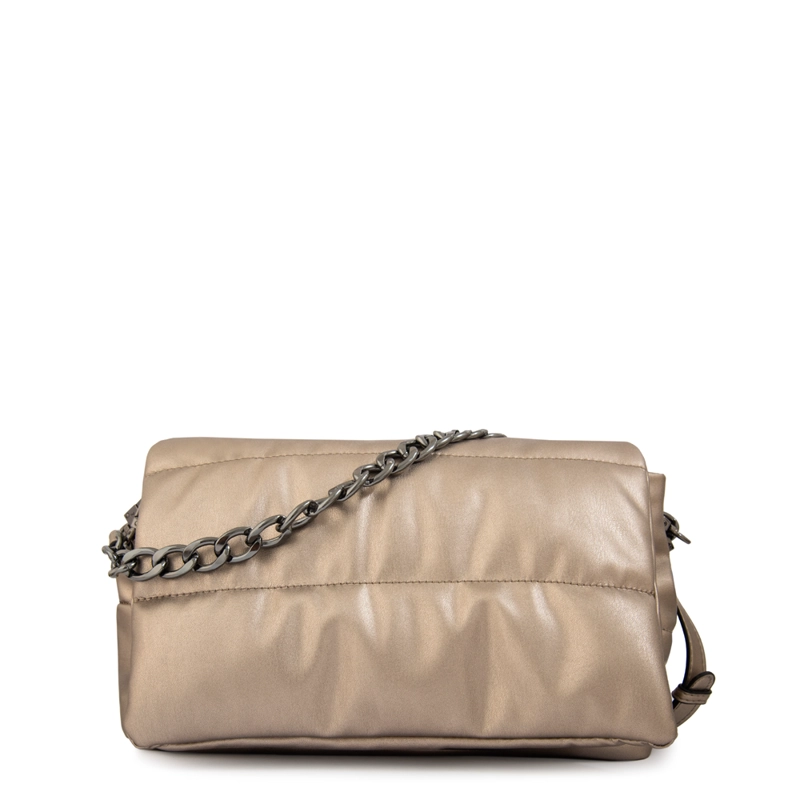 CARTERA BANDOLERA SILVI PLATEADO OSCURO - 1