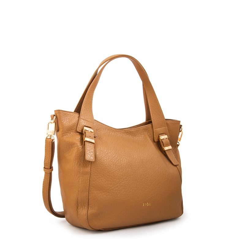 CARTERA TOTE TESSA GRANDE CAMEL - 2