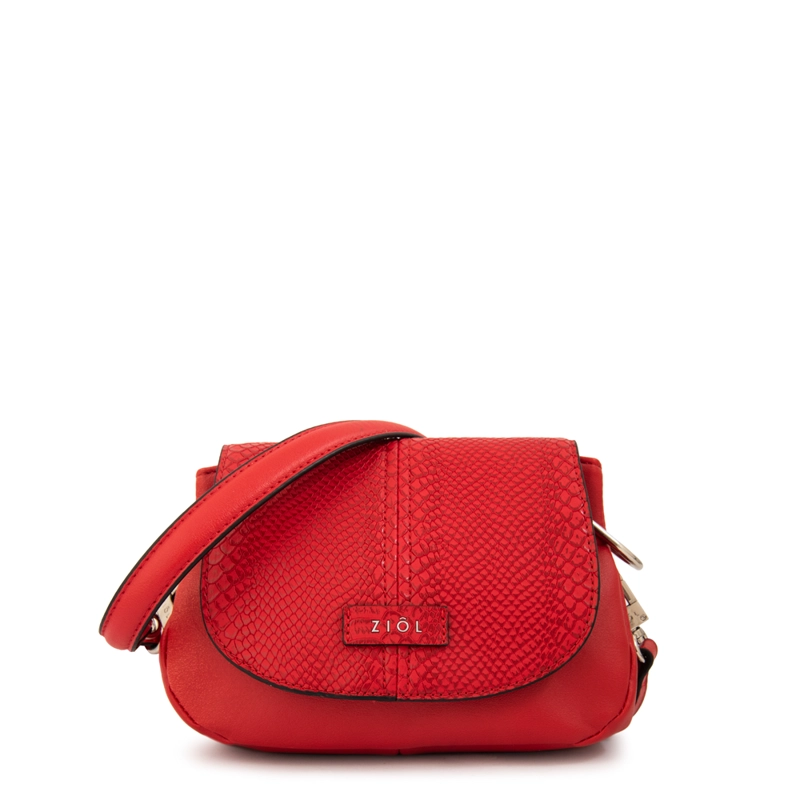 CARTERA BANDOLERA MARCELA MEDIANA ROJO - 1