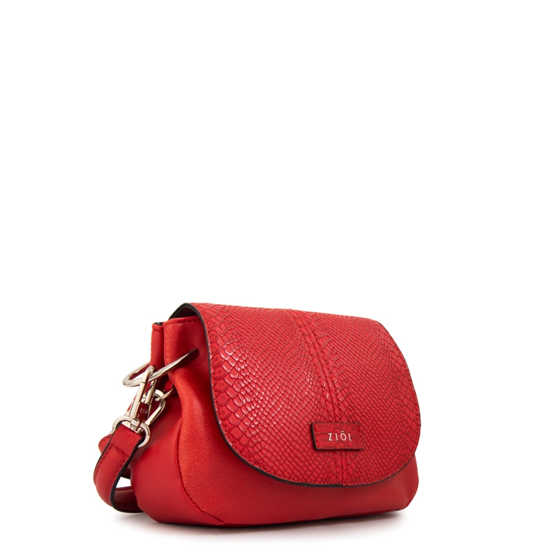 CARTERA BANDOLERA MARCELA MEDIANA ROJO - 2