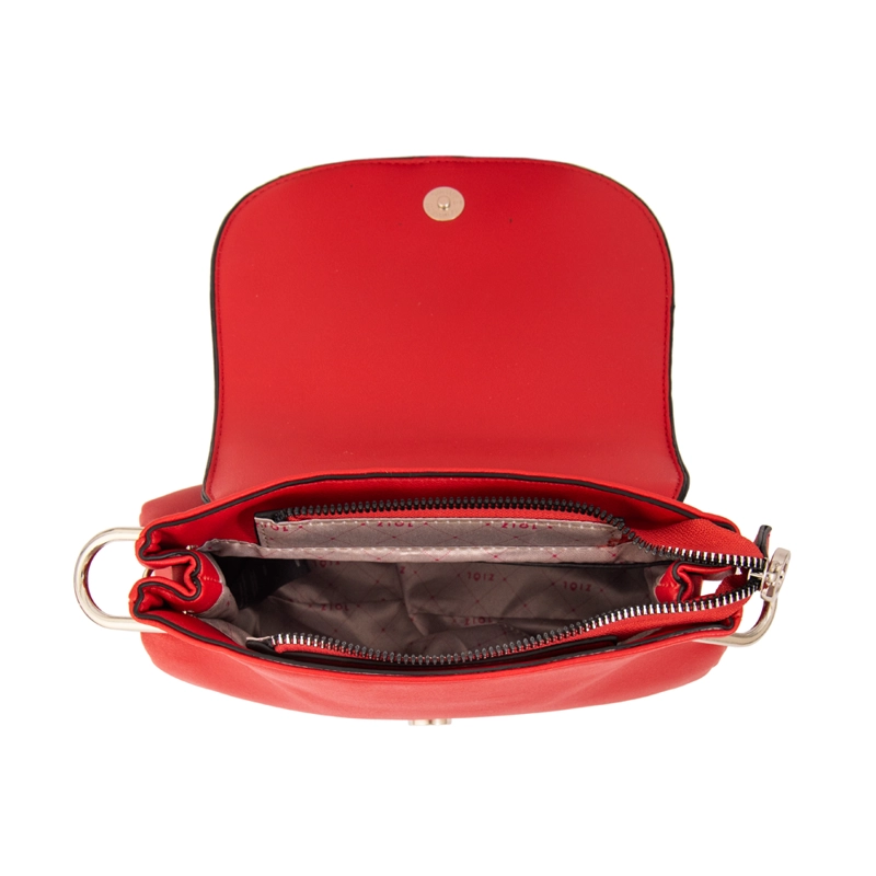 CARTERA BANDOLERA MARCELA MEDIANA ROJO - 4