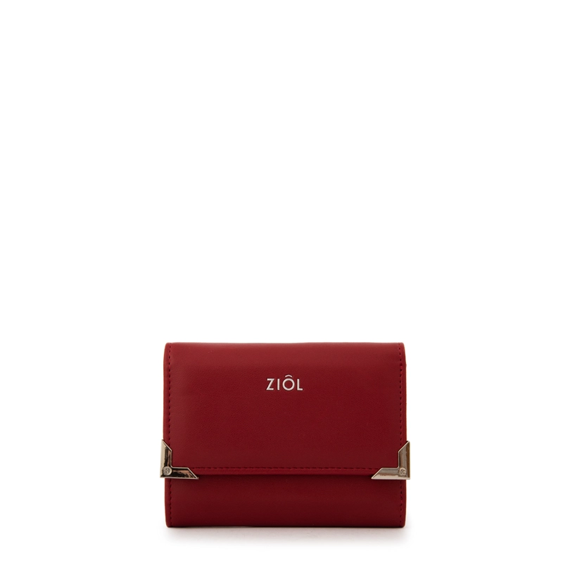 BILLETERA DEMIN PEQUEÑA ROJO - 1