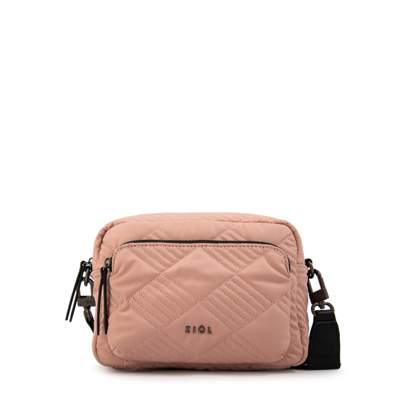 CARTERA BANDOLERA LUAR MEDIANA ROSA VIEJO - 1