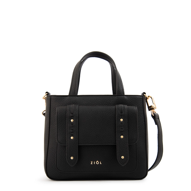 CARTERA TOTE TYRA PEQUEÑA NEGRO - 1