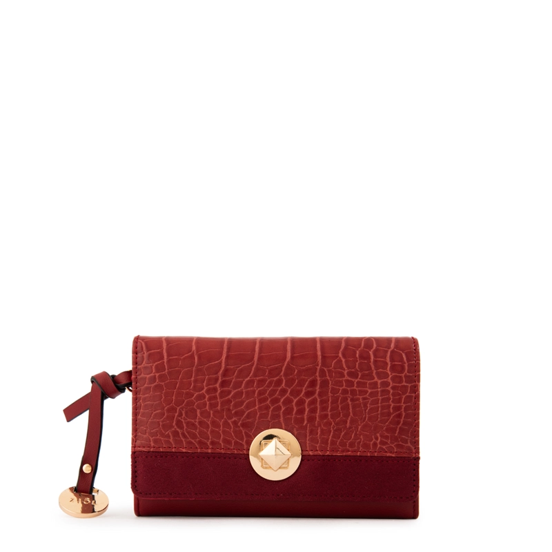BILLETERA ROMI MEDIANA ROJO - 1