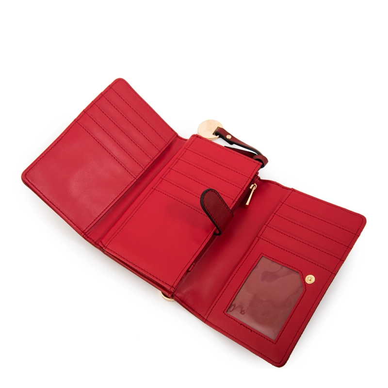 BILLETERA ROMI MEDIANA ROJO - 3
