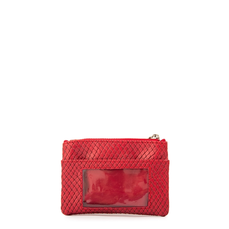 MONEDERO CON BOLSILLO ZIA ROJO - 2