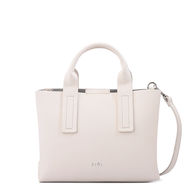 CARTERA TOTE MARLENA MEDIANA BLANCO - 1