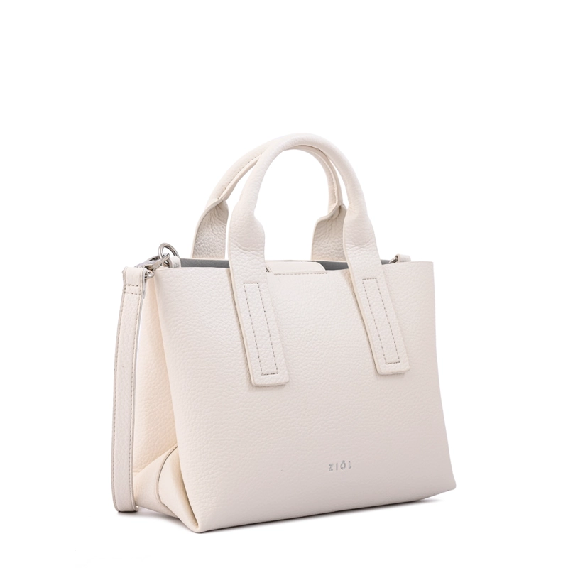 CARTERA TOTE MARLENA MEDIANA BLANCO - 2