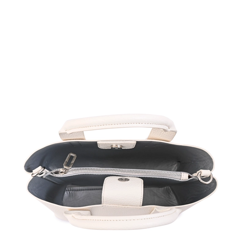 CARTERA TOTE MARLENA MEDIANA BLANCO - 4