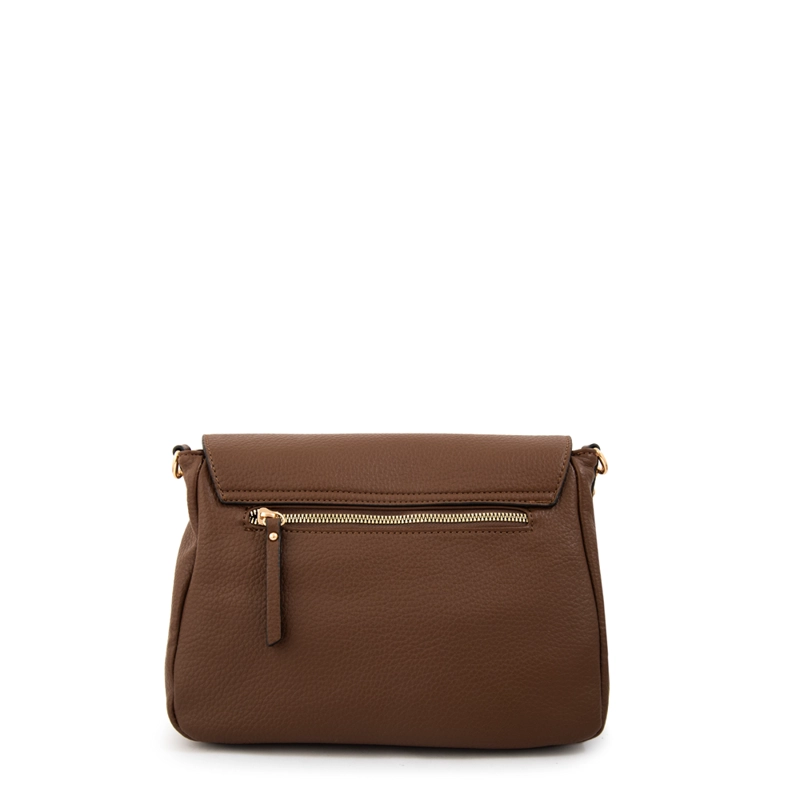 CARTERA BANDOLERA GWEN MEDIANA CAFE  OSCURO - 3