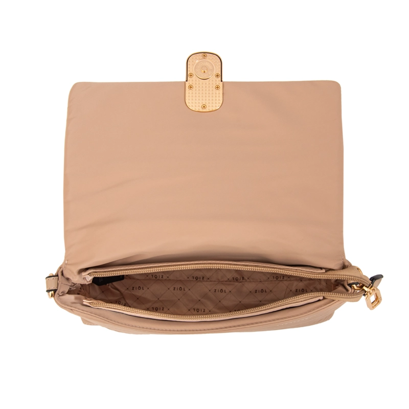 CARTERA BANDOLERA SHANNON BEIGE - 4