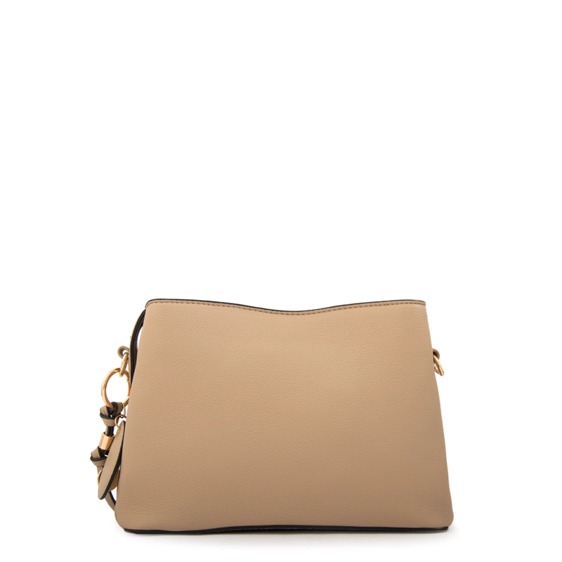 CARTERA BANDOLERA ANTONIETA PEQUEÑA BEIGE - 3