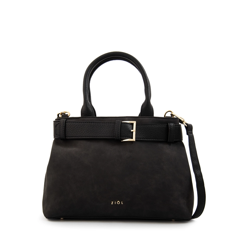 CARTERA TOTE MARINA MEDIANA NEGRO - 1